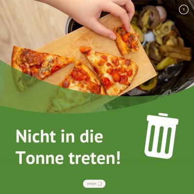 Abfall Lippe Nicht in die Tonne treten 1