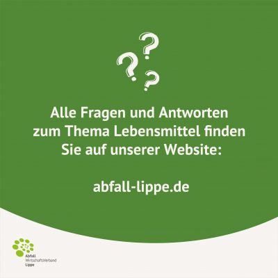 Abfall Lippe Nicht in die Tonne treten 6