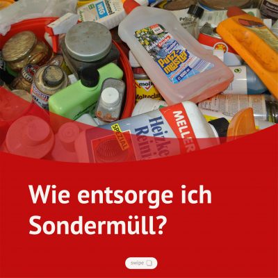 Wie entsorge ich Sondermüll? 1